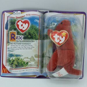 TY Dinosaur Trio Rex 2000 McDonalds